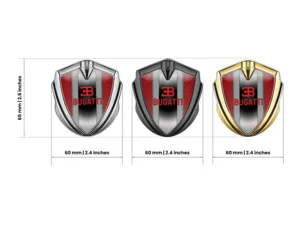 Bugatti Kuppel Emblem Abzeichen High-End Design Drift Look